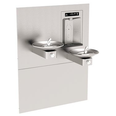 1011HSA – Haws RIVIVE™ Hydration Station™ Recessed Bottle Filler with HI-LO Fountains
